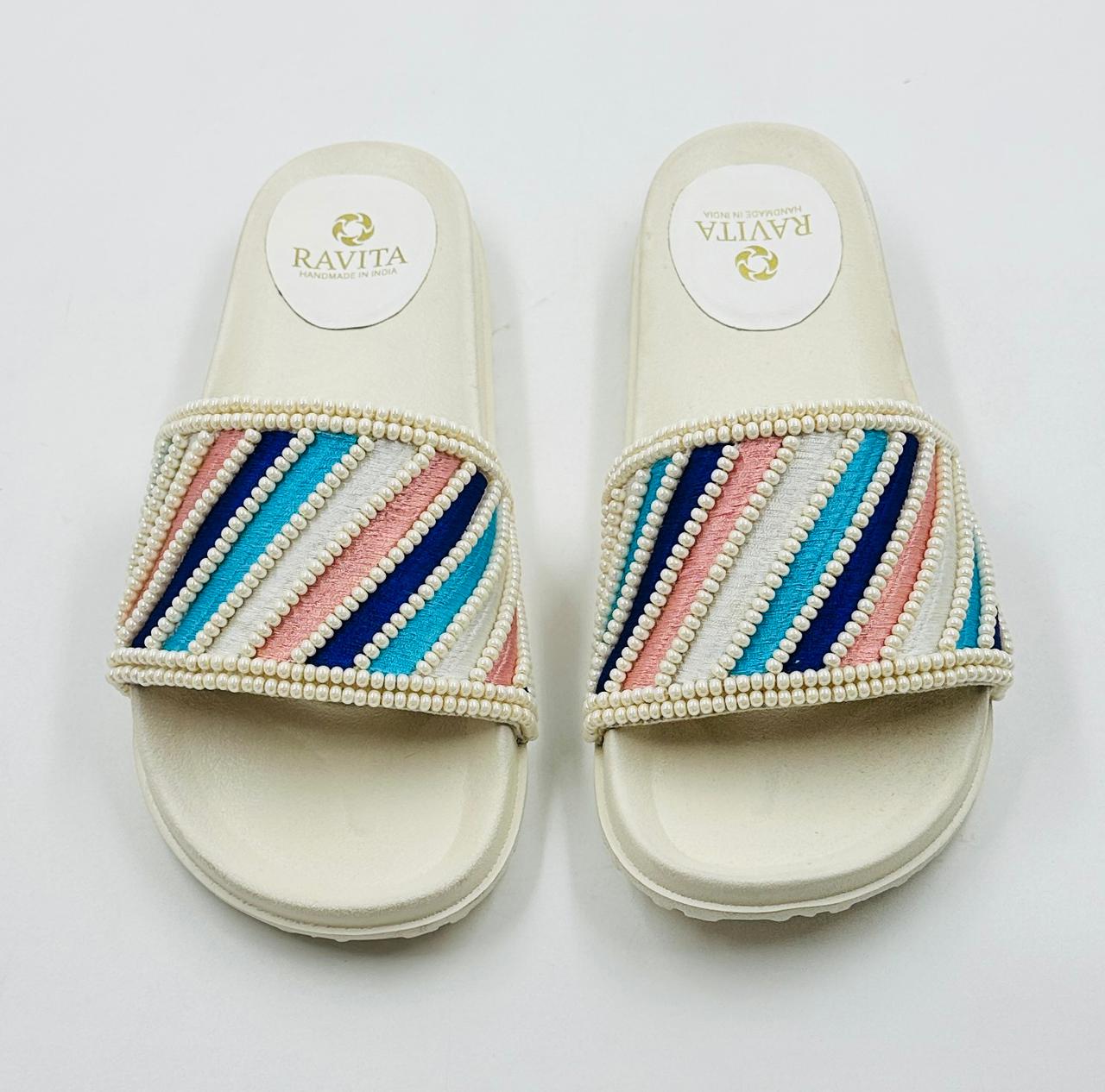 Handmade Fussbett Sandals For Women - Ravita Footwears