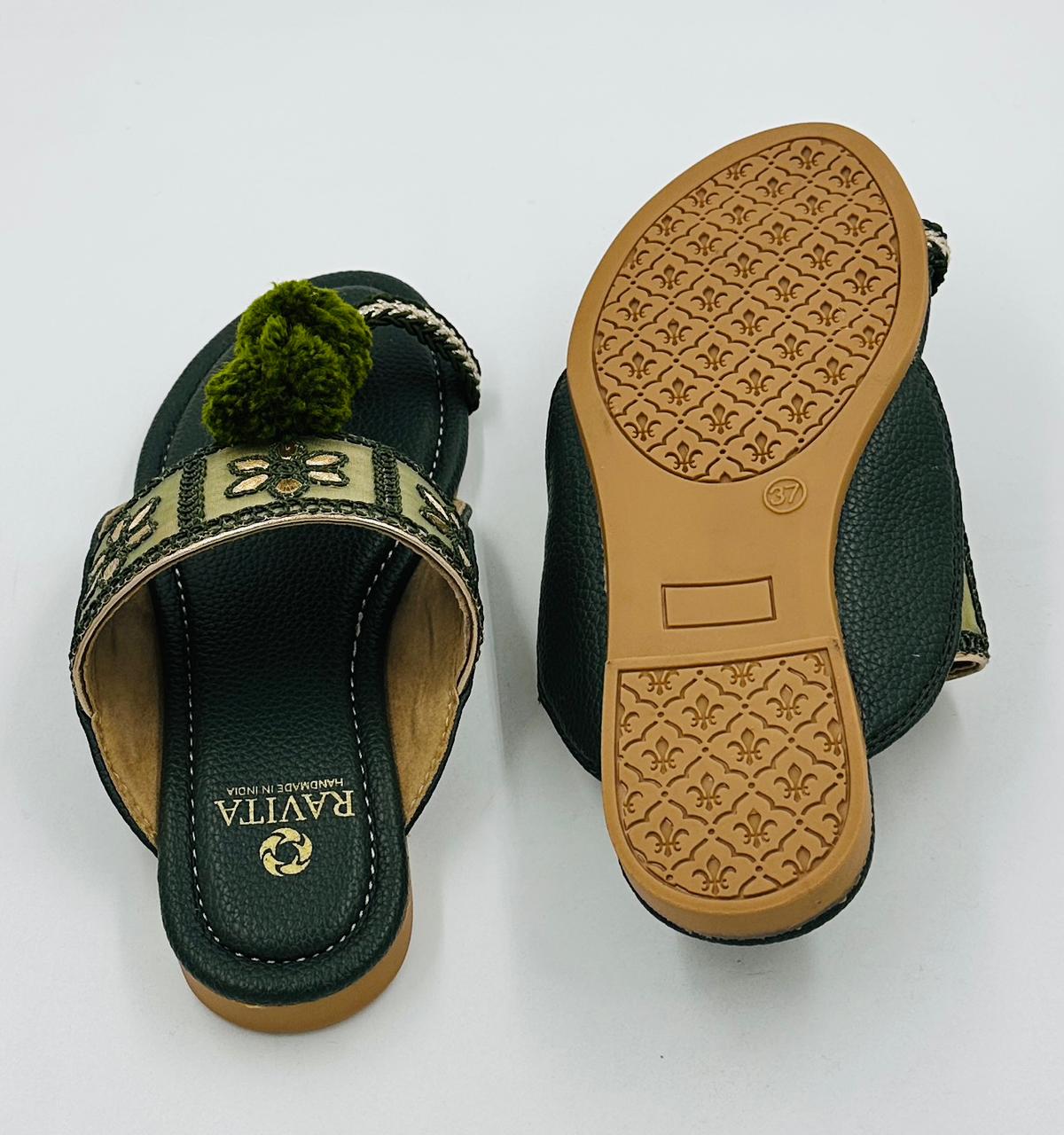 Kolhapuri Chappal - Handmade Footwear For Women - Ravita Footwears