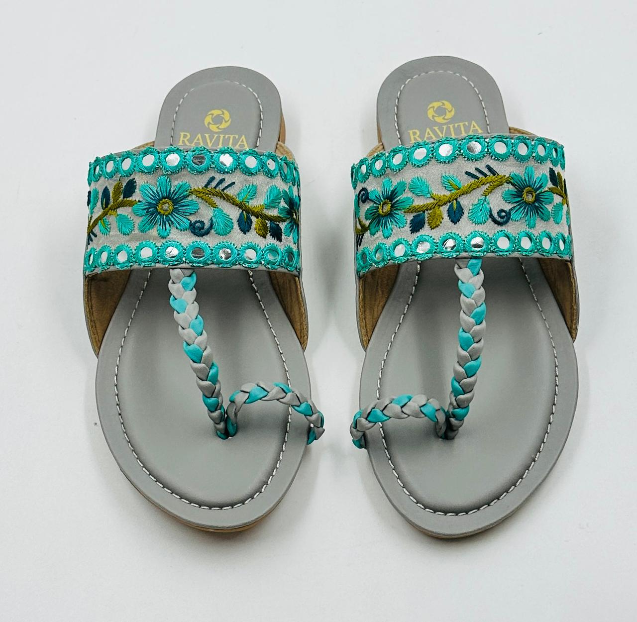 Kolhapuri Chappal For Women - Ravita Footwears