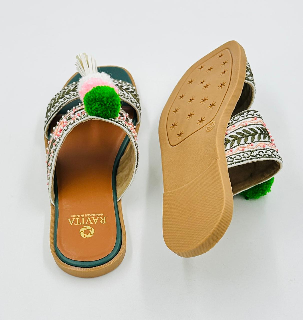 Flats - Handmade Footwear For Women - Ravita Footwears