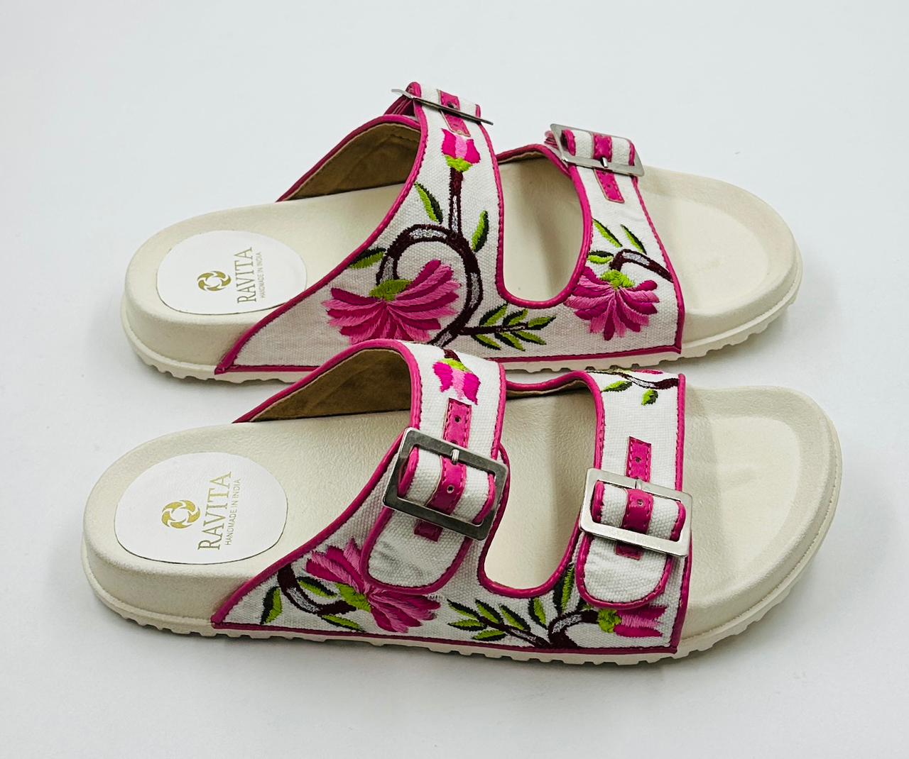 Handmade Fussbett Sandals For Women - Ravita Footwears