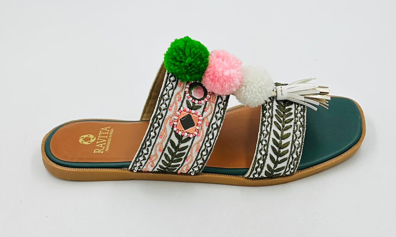 Flats - Handmade Footwear For Women - Ravita Footwears