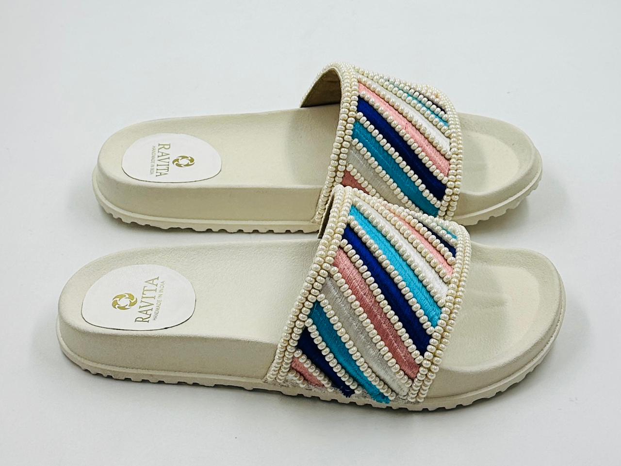 Handmade Fussbett Sandals For Women - Ravita Footwears