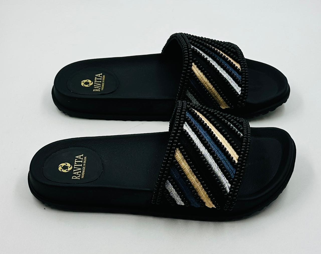 Handmade Fussbett Sandals For Women - Ravita Footwears