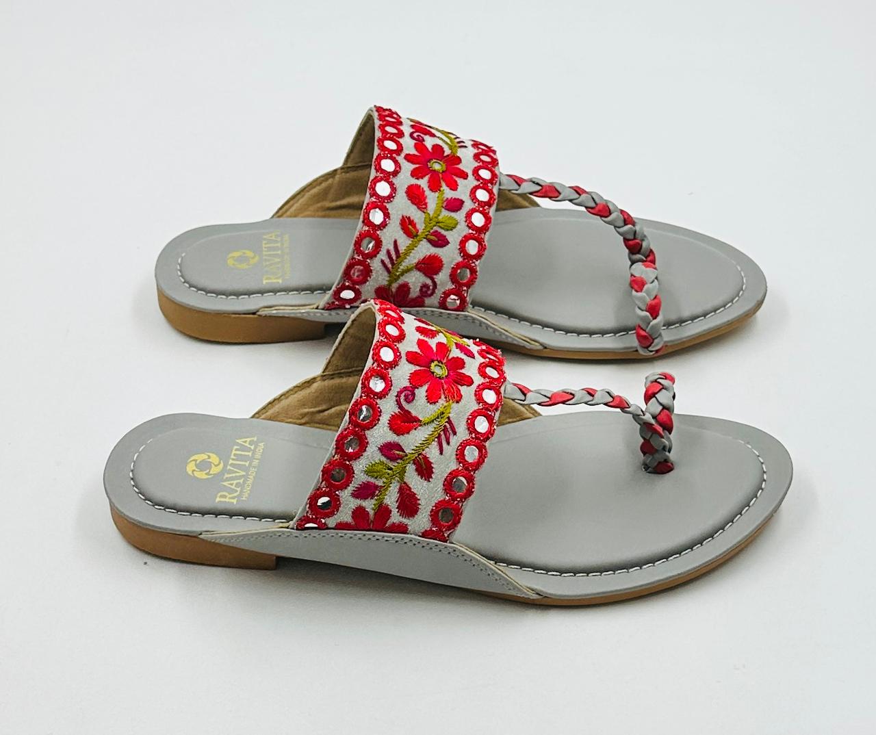 Kolhapuri Chappal For Women - Ravita Footwears