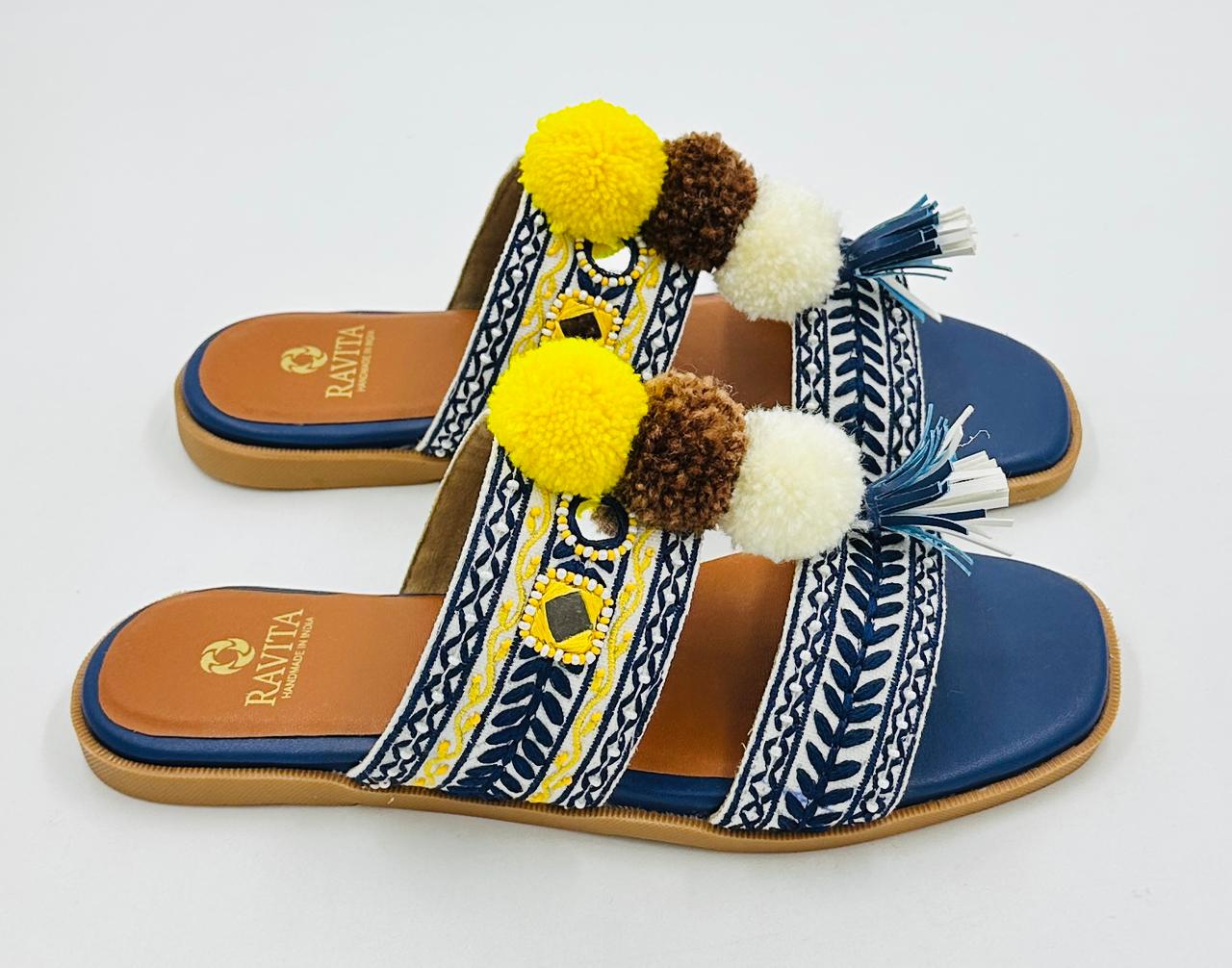 Flats - Handmade Footwear For Women - Ravita Footwears