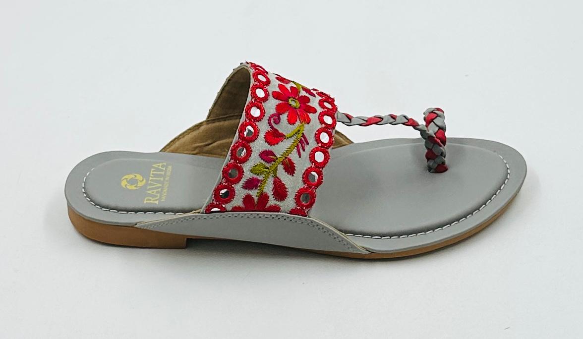Kolhapuri Chappal For Women - Ravita Footwears