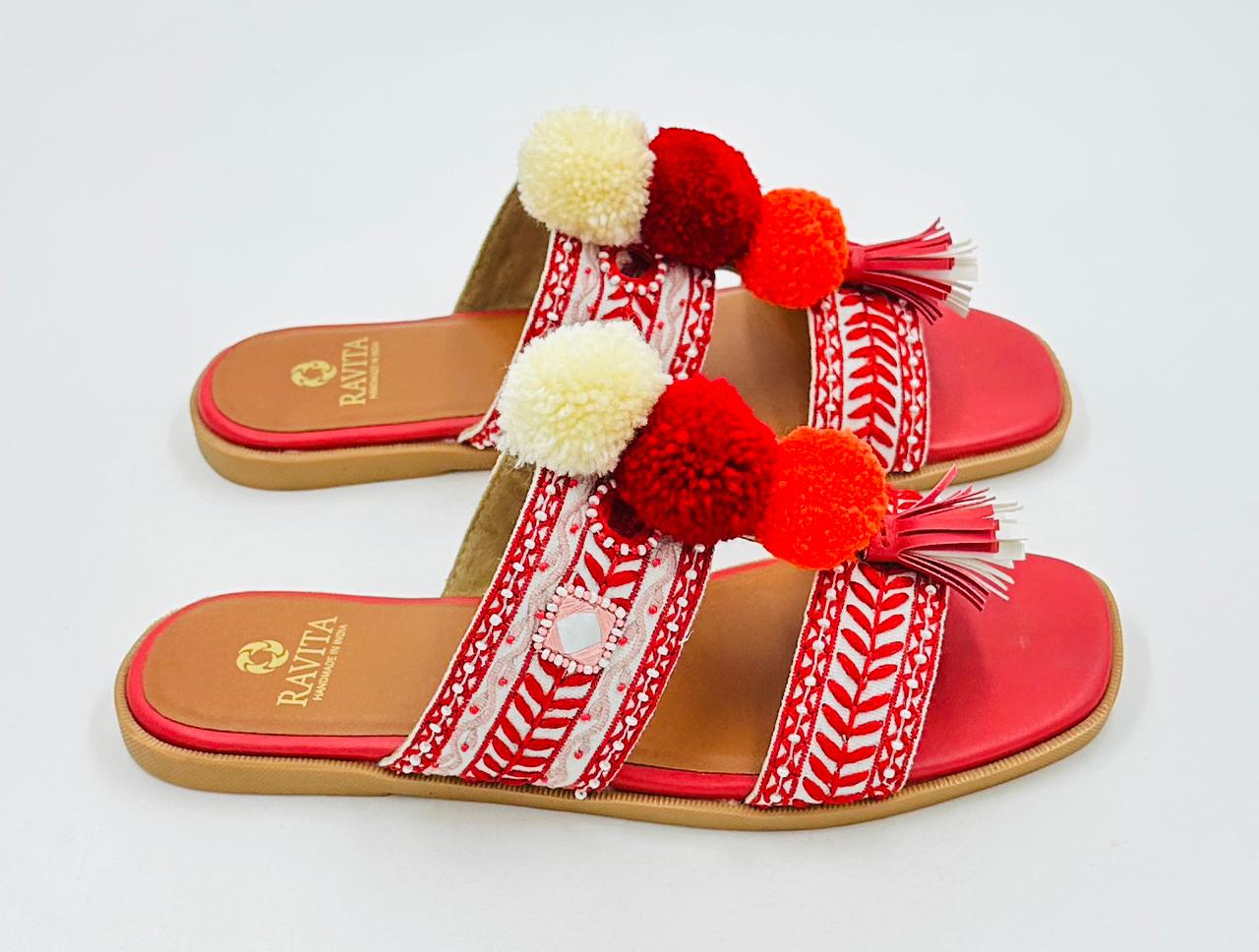 Flats - Handmade Footwear For Women - Ravita Footwears