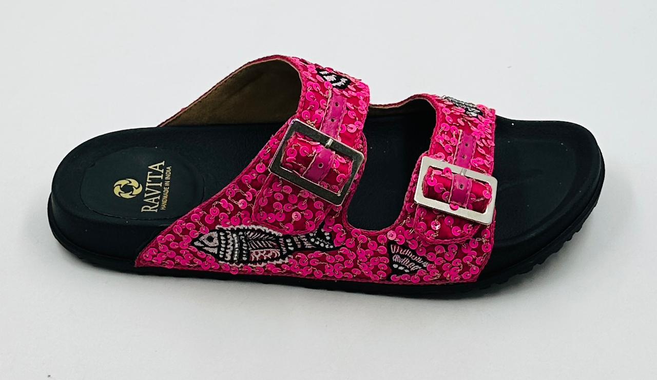 Handmade Fussbett Sandals For Women - Ravita Footwears