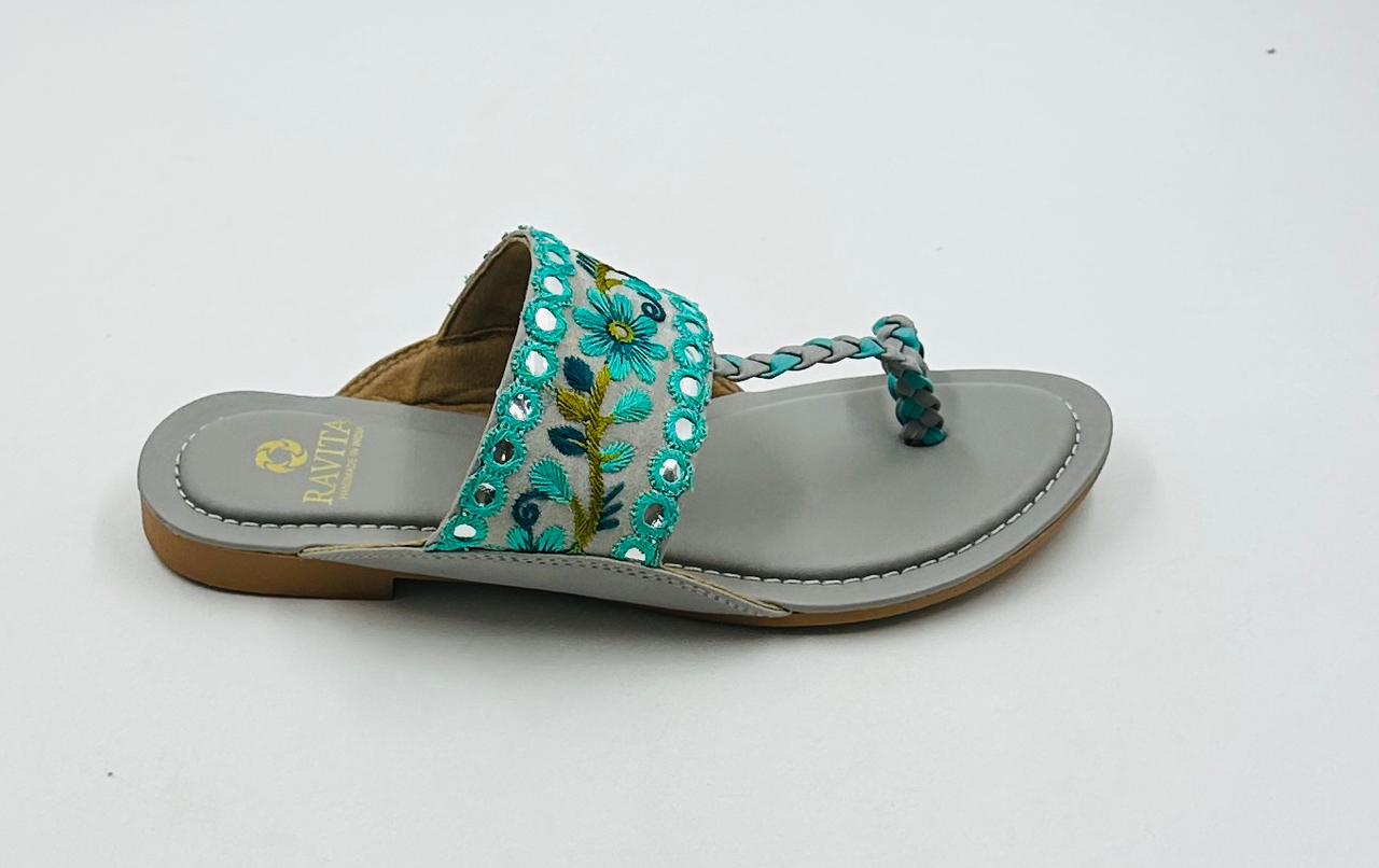 Kolhapuri Chappal For Women - Ravita Footwears