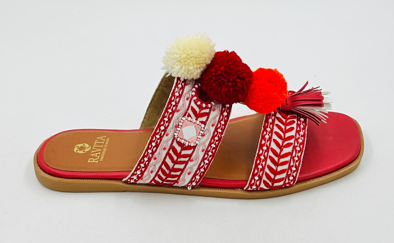 Flats - Handmade Footwear For Women - Ravita Footwears