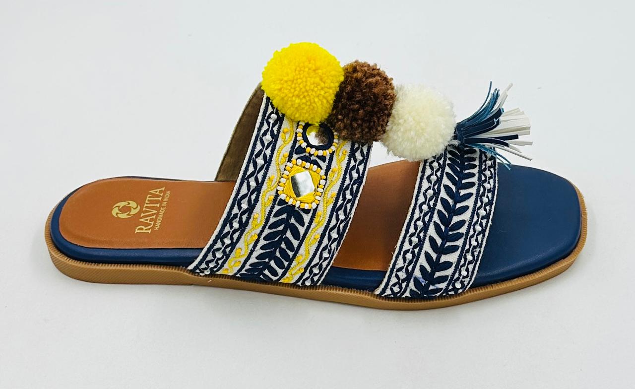 Flats - Handmade Footwear For Women - Ravita Footwears