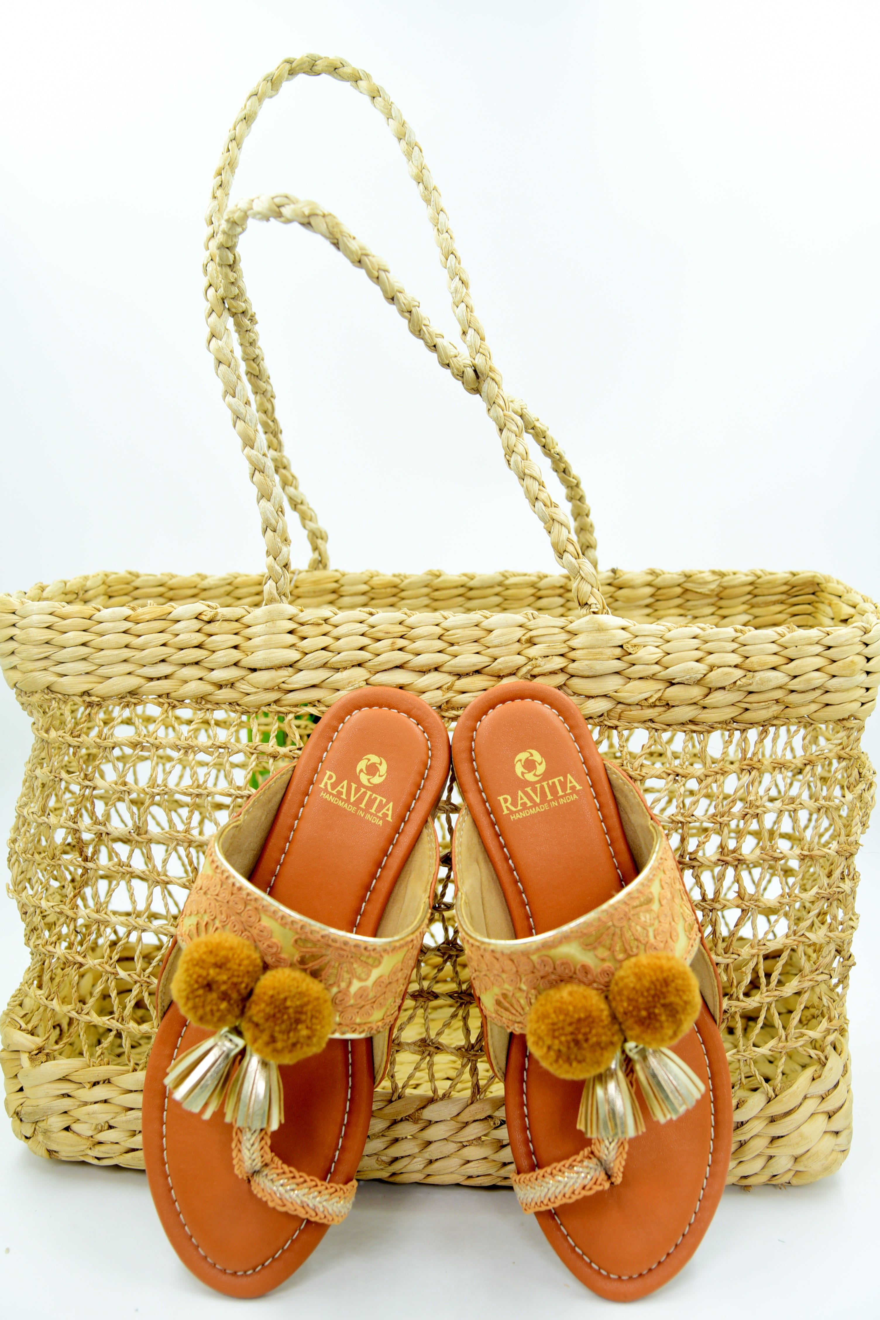 Kolhapuri Chappal - Handmade Footwear For Women - Ravita Footwears