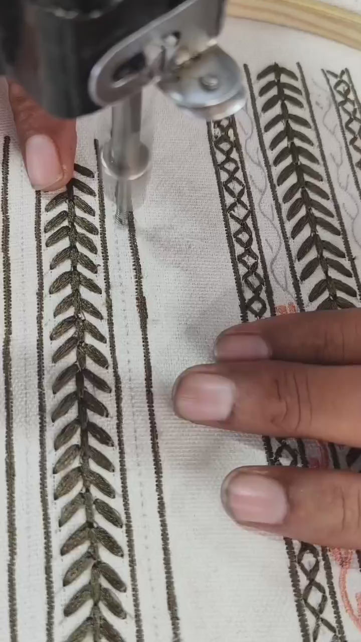 Hand Embroidery for Women's Footwear - Ravita Footwears